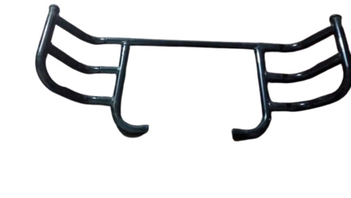 Bike Leg Guard - Stainless Steel, Very Good Quality, Durable, Fine Finished, Plain Black