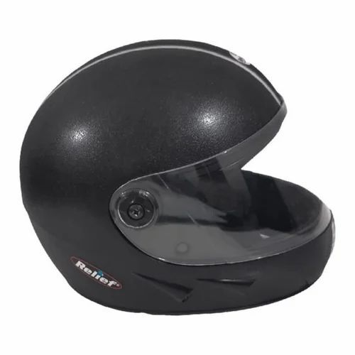 Black Motorcycle Helmets