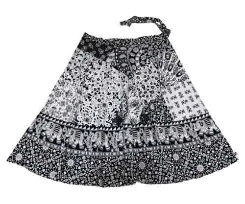 Cotton Wrap Around Skirts By Asudani Garment