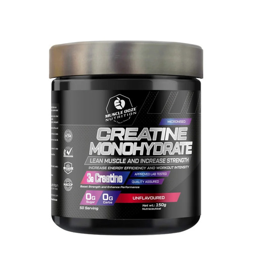 Creatine Monohydrate - Powder Form, Promotes Healthy Muscle Growth & Body Development