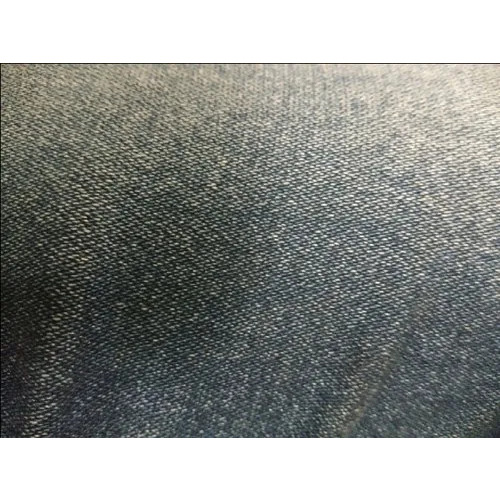 Denim Fabric - Durable Grey Knitted Denim, Comfortable and Casual | Timeless, Customizable, Eco-Friendly Options