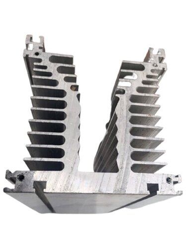 Flat Fin Aluminium Heat Sink