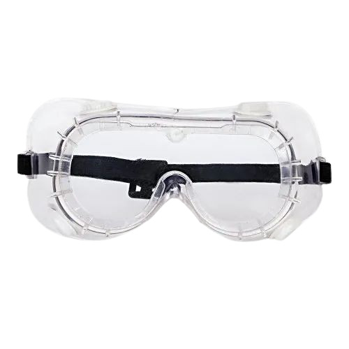 Full PVC Safety Goggles - Very Good Quality, Customized Size, White Color | Durable, Long Lasting, Fine Finished for Adult Safety Usage