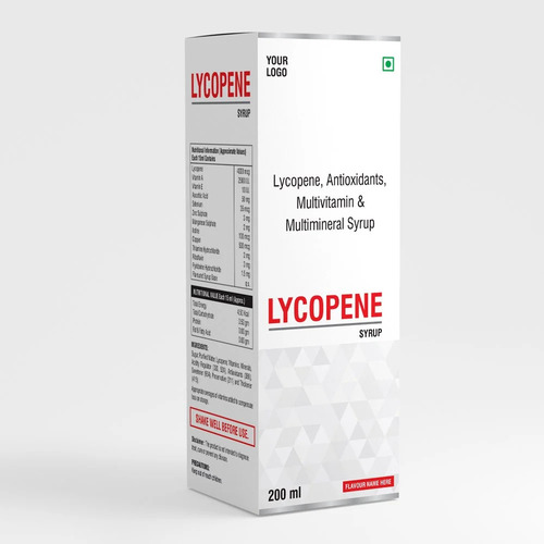 Lycopene Multivitamin Multimineral Syrup - Medicine Grade Liquid Form | Prescription Required Dosage, Ideal for Hospitals and Clinics