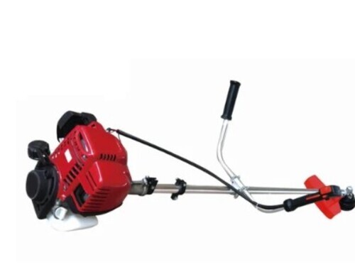 Petrol Brush Cutter - 52 CC 4 Stroke Engine, Metal Material - Ideal for Gardening