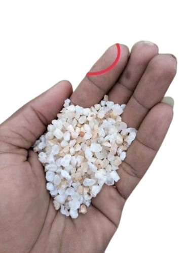 4/6 Mesh Quartz Silex Sand - Solid Quartz Material, Semi White Granules, 8.2 pH, 99% Purity | Ideal for Water Filter Media Usage
