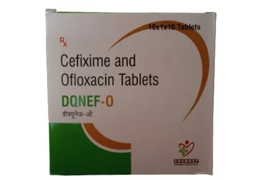 Cefixime And Ofloxacin Tablets By Tournef Pharmaceutical Private Limited