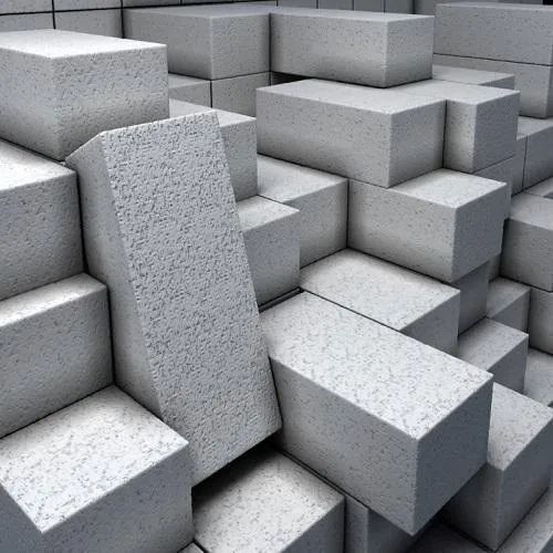 Cement Brick - Fly-Ash, Standard Size, Gray Color | Fire-Retardant, High Strength, Lightweight, Non-Polluting, Long Life