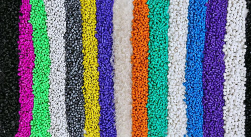 Colored Polypropylene Granules - Recycled Industrial Grade Material, Eco-Friendly Colored PP Granules