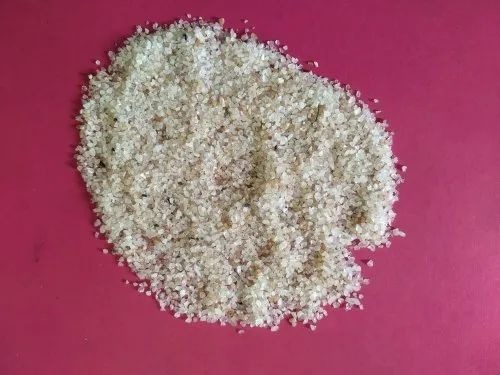 Filtration Quartz Grits - Quartz Material, 10/30 Mesh Size, Semi White Color , Granular Shape for Water Filtration Applications