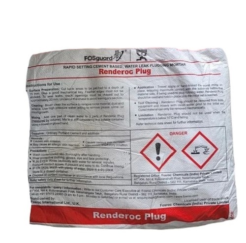 Fosroc Renderoc Plug Construction Chemical