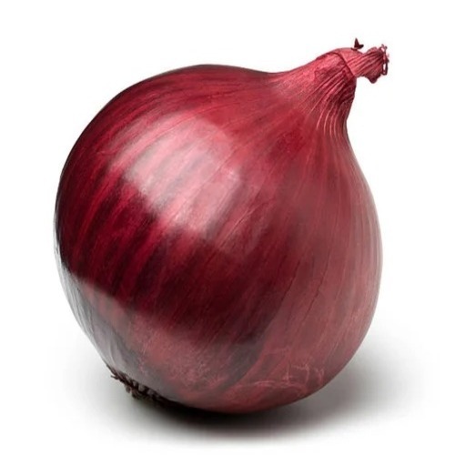 Fresh Red Onion - A Grade Natural Quality, Round Shape, Raw Processing, 10-Day Shelf Life