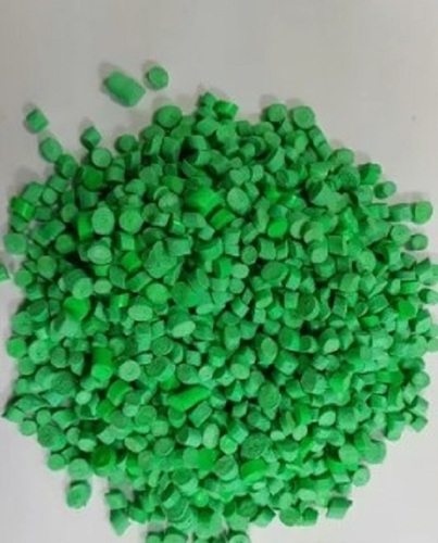 Green Plastic Granules