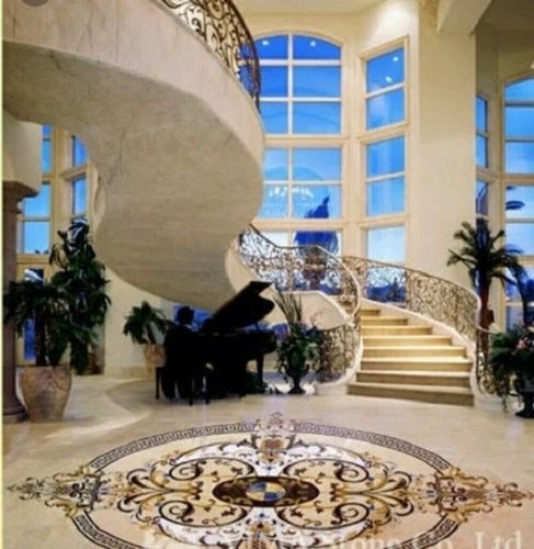 Inlaid Medallion Flooring Service