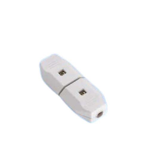Male Female Plug - Fine Electric, Durable Design | 1 Year Warranty, Home Use, White Color