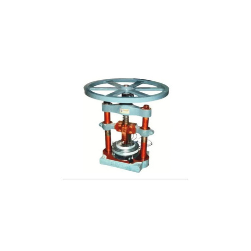 Manual Paper Plate Machine - Aluminium Foil Paper, More Than 14 Inch Size, Grey & Red Color | Reliable Performance, Trouble Free Operation, Easy to Use, 1 Year Warranty