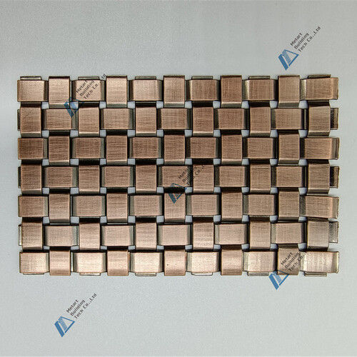 Metart Ww02 Arichitectural Metal Wire Mesh Panels For Privacy Screens - Aperture: 2.3X2.3Mm