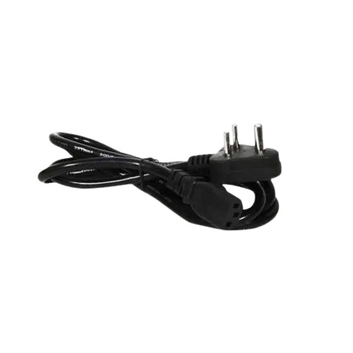 Power Supply Cords - PVC Insulation, Black Color, Electric Durable Design | Very Good Quality, Fine Finishing