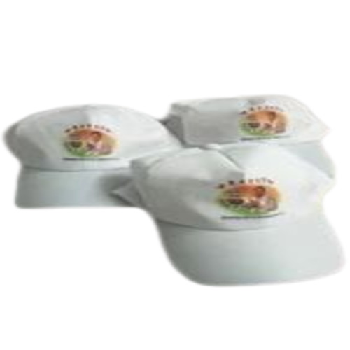 Promotional Election Cap - Cotton Material, Free Size, White Color | Velcro Closure, Attractive Designs, Summer-Friendly, Customizable for Female Wearers