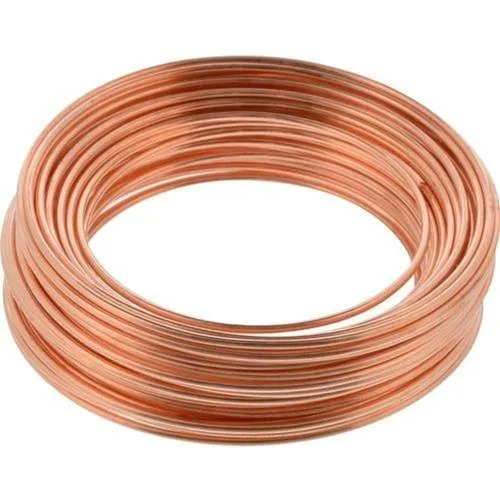 Round Copper Wire - Durable and High Strength, Corrosion Resistant Material for Wiring