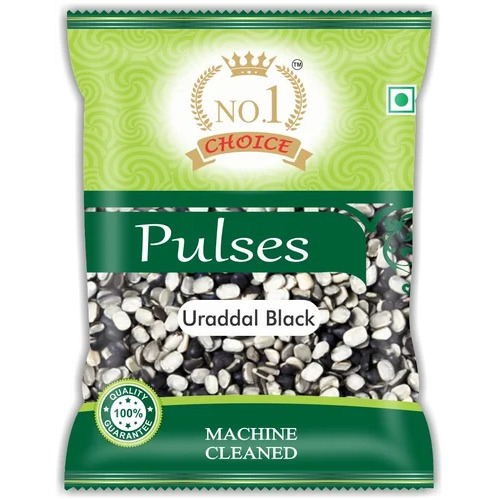 Urad Chilka Dal - 500 g PP Bag, High Protein, Black Split Dried Pulses