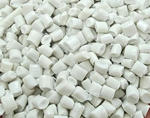 White Plastic Granules - Recycled PP Industrial Grade Material, Eco-Friendly White Color