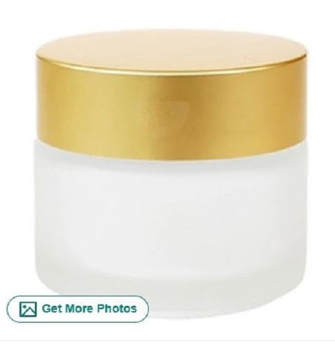 50g Golden Frosted Glass Jar