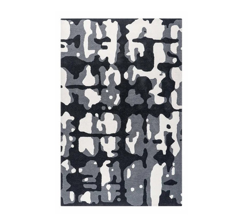 Camo Wool Hand Tufted Rug - Rectangular
