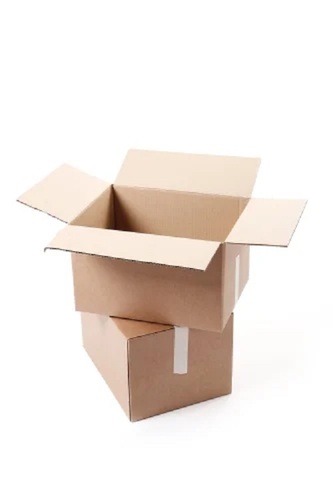 Corrugated Cardboard Box - Durable Kraft Paper, Eco-Friendly, Rectangle Shape, Brown Color, Ideal for Personal Care, Gift & Crafts Packaging