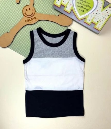 Cotton Kids Vest - Hosiery Fabric, Sleeveless, All Colors Available | Breathable, Good Quality, Washable, Unisex Design, Customizable