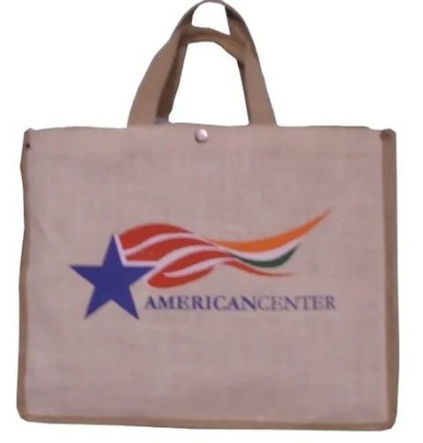 Designer Jute Bag - Multi Color Rectangular Shape | Customized Size, Printed Pattern For Shopping, Promotional Use, And Gift Giving