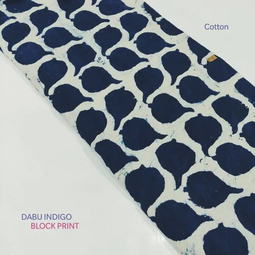 Hand Block Cotton Fabric - Multi-Color, Pure Cotton, Shrink-Resistant | Washable for Textile Industry Applications
