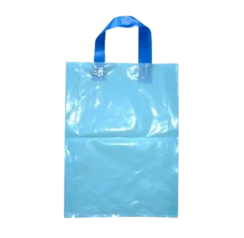 Hdpe Bags - Customized Size, Blue Color | Very Good Quality, Durable, Fine Finished, Moisture Proof, Hand Length Handle