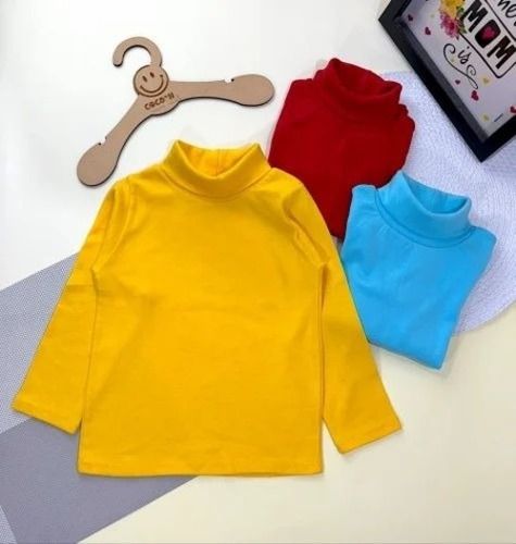 High Neck T Shirt For Kids