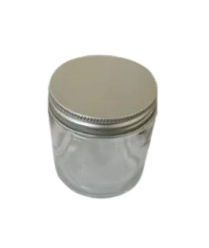 Honey Glass Jar - Customizable Round Lightweight Transparent Glass Jar | Leak Resistant with Plain Pattern