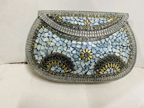 Metal Clutch Bags - Color: Various