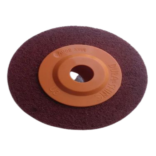 Non Woven Buffing Wheel - Cotton Material, 5 Inch Diameter | Ideal for Grinding Applications, Second Hand Only