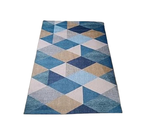 Polyester 3D Floor Carpet - Acrylic Material, Rectangle Shape | Stain Resistant, Easy to Clean, Non-Slip, Customized Colors & Designs