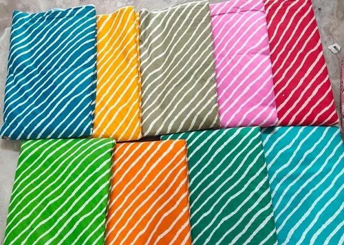 Printed Cambric Cotton Fabric - Multi-Color, Pure Cotton, Shrink Resistant | Washable Print Design for Textile Industry Use