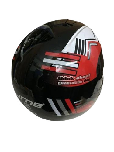 Printed Face Cover Helmet - Plastic, Size S/m/l | Multicolor, Full Face Design, Durable For Bike Riding, 1-year Warranty