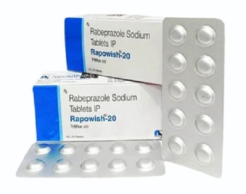 Rabeprazole - 20 mg Medicine Grade Tablets | Prescription Required for Hospital and Clinic Use, Dosage Guidelines as Pre Prescription Required