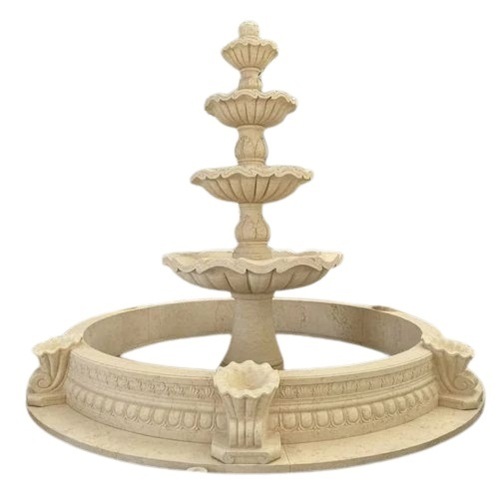 Sandstone Makrana Marble Fountain