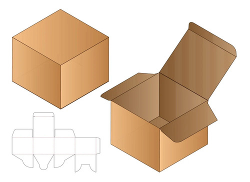 Single Wall 3 Ply Die Cut Boxes