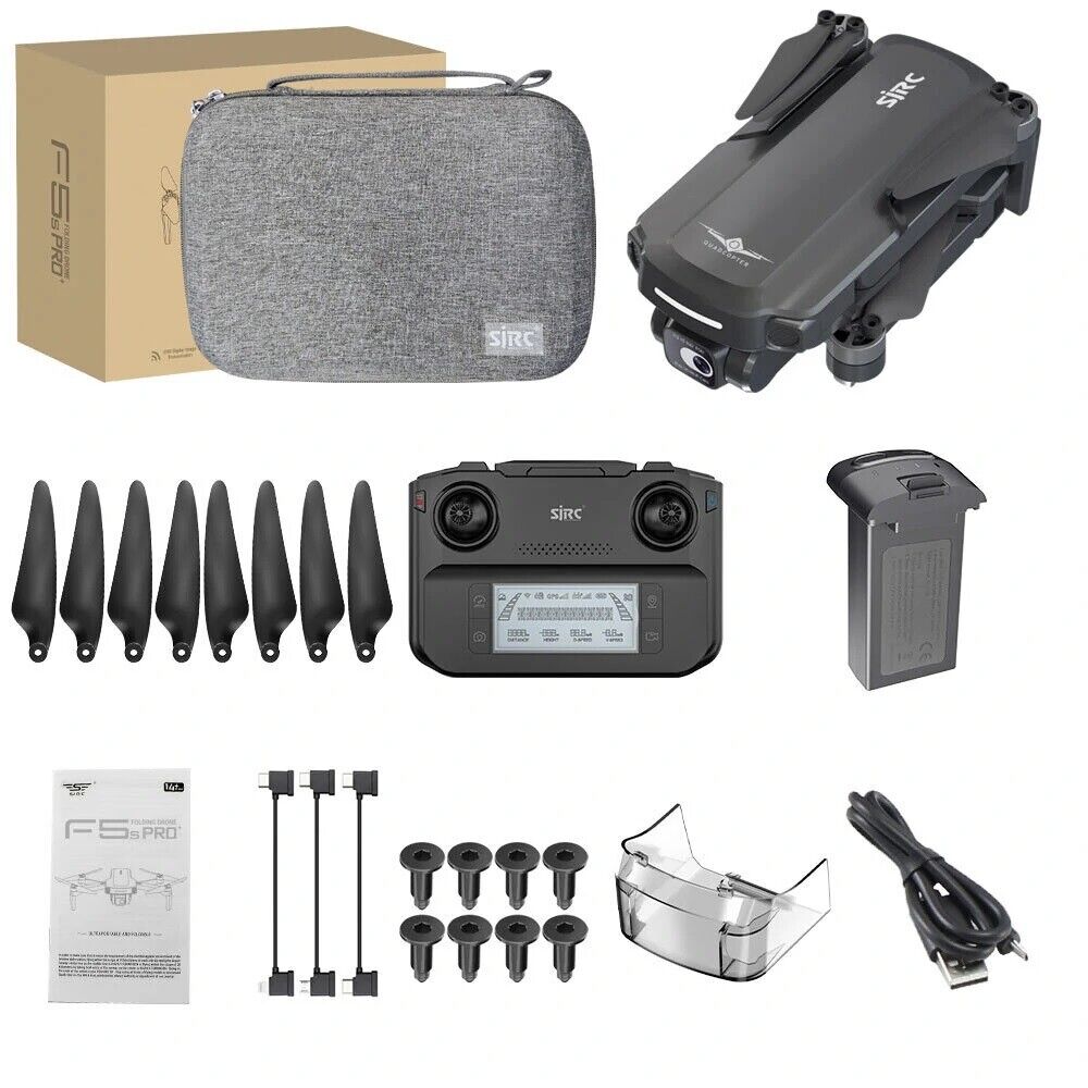 SJRC F5S Pro Plus 4K RC Drone 3.5Km 2 Axis Gimbal Foldable Quadcopter