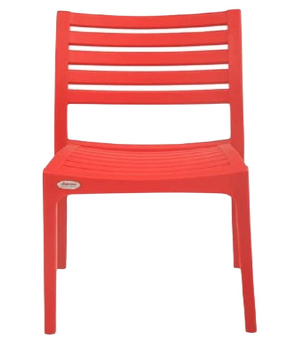 Supreme Red Plastic Chair - 820x565x565 mm, Durable and Comfortable, Very Good Quality, Modern Design