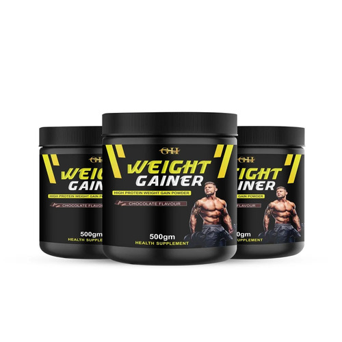 Weight Gain Powder - Vegetarian Formula for Healthy Muscle Growth | Builds Muscles, Promotes Healthy Growth, Highly Effective