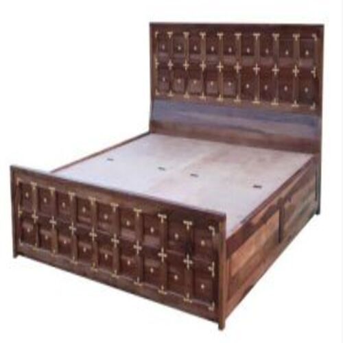 Wood Wooden Double Bed