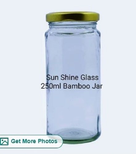 250ml Transparent Food Storage Glass Jar