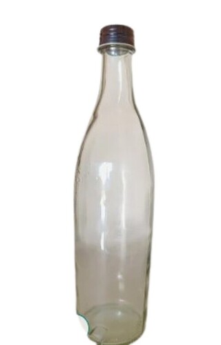 500ml Basic Water Bottle - Glass Material, 500ml Size, Transparent Color | Leak Resistant, Crack Resistant, Quality Tested for Industrial Beverage Use
