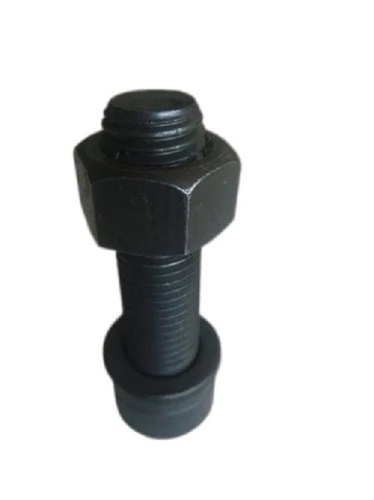 Allen Cap Half Threaded Nut Bolt - High Strength, 2 Inch | Corrosion Resistant, Polished Finish, Ideal for Commercial Use